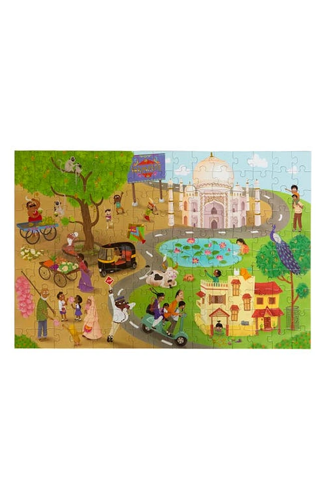 KULTURE KHAZANA Namaste India 150-Piece Tabletop Puzzle in Multicolor at Nordstrom