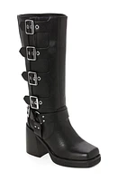 AZALEA WANG Bronson Moto Boot in Black at Nordstrom, Size 6