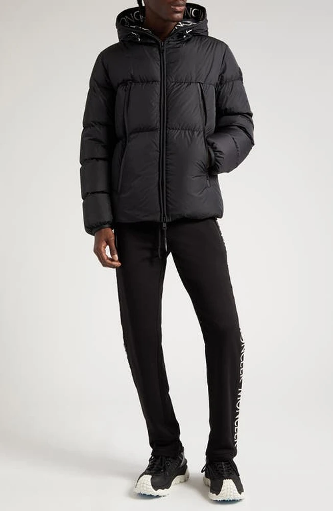 Moncler Montcla Down Puffer Jacket Black at Nordstrom,