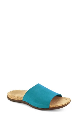 STRIVE Ithaca Slide Sandal in Teal at Nordstrom, Size 9