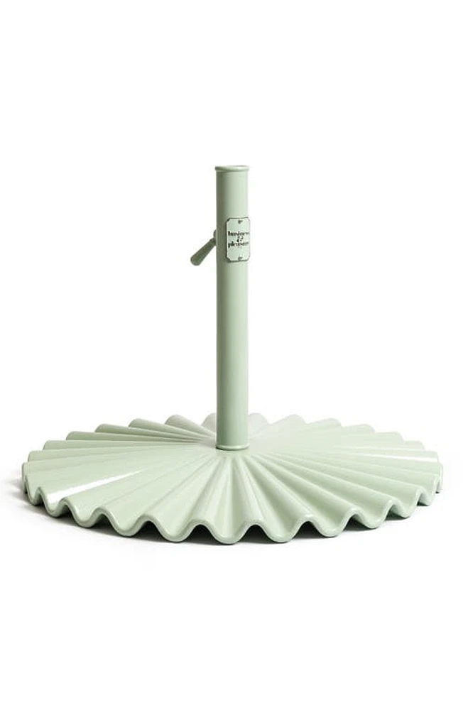 BUSINESS AND PLEASURE CO The Clamshell Base Umbrella Stand in Sage Green at Nordstrom