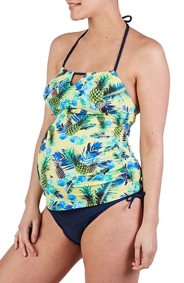 Cache Coeur Aloha Tankini Maternity Swimsuit Multicolor at Nordstrom,