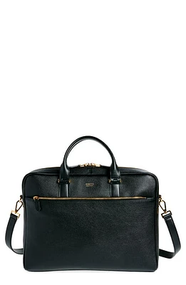 TOM FORD Leather Briefcase in Black at Nordstrom