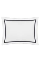 Matouk Lowell Pillow Sham in Charcoal at Nordstrom