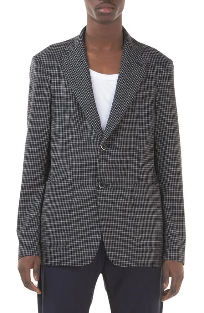 Barena Venezia Borgo Virgin Wool Jacket Navy at Nordstrom, Us