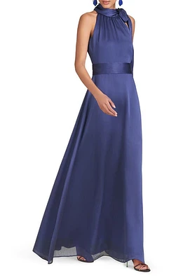 Sachin & Babi Kayla Halter Gown Deep Cobalt at Nordstrom,