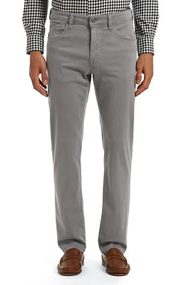 34 Heritage Courage Straight Leg Five Pocket Pants Pewter Twill at Nordstrom, X