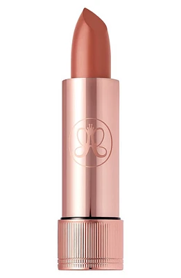 Anastasia Beverly Hills Satin Velvet Lipstick in Soft Brown at Nordstrom