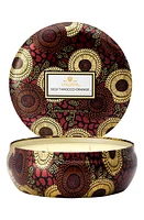 Voluspa Three-Wick Tin Candle in Goji Tarocco Orange at Nordstrom