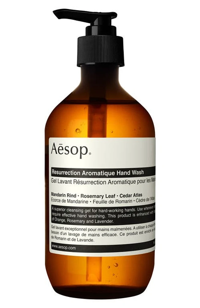 Aesop Resurrection Aromatique Hand Wash in Pump at Nordstrom, Size 16.9 Oz