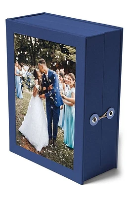 Savor Story Vault Keepsake Box in Blue