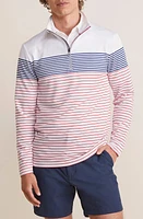 vineyard vines Sankaty Stripe Quarter-Zip Pullover Racin at Nordstrom,