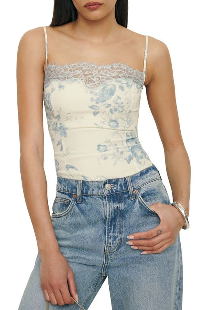 Reformation Willah Corset Top Courtier at Nordstrom,