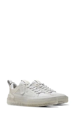 Clarks(r) Somerset Lace Sneaker Off White Nubuck at Nordstrom,