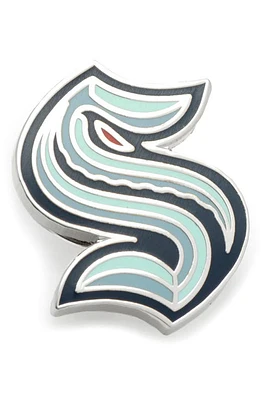 Cufflinks, Inc. Seattle Kraken Lapel Pin in Turquoise at Nordstrom