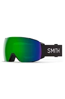 Smith I/O MAG 154mm Snow Goggles in Black /Chromapop Sun Green at Nordstrom