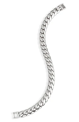 Jenny Bird Harvey Chain Anklet in High Polish Silver at Nordstrom