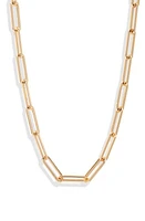 Jenny Bird Andi Paperclip Link Necklace in Gold at Nordstrom