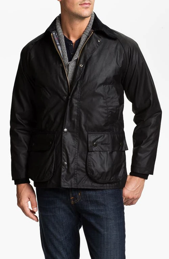 Barbour Bedale Waxed Cotton Jacket at Nordstrom