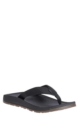 Chaco Lowdown Flip Flop Black at Nordstrom,