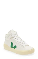 Veja Minotaur High Top Sneaker in Extra-White Emeraude Butter at Nordstrom, Size 39