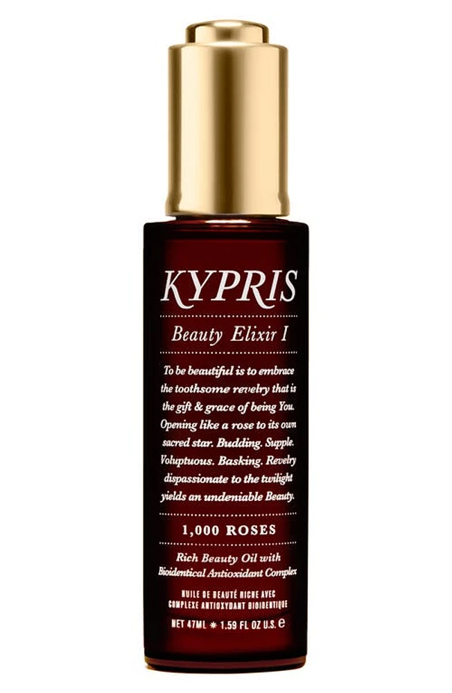 KYPRIS Beauty Elixir I: 1000 Roses Moisturizing Face Oil at Nordstrom