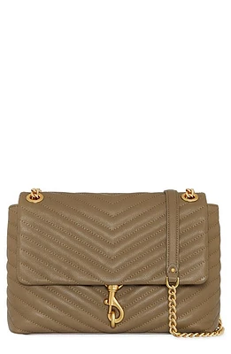 Rebecca Minkoff Edie Quilted Leather Shoulder Bag in Surplus at Nordstrom