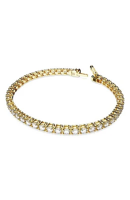 Swarovski Re Matrix Tennis Bracelet in Gold at Nordstrom