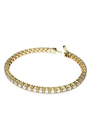 Swarovski Re Matrix Tennis Bracelet in Gold at Nordstrom