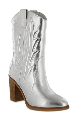 MIA Raylyn Western Boot Silver at Nordstrom,