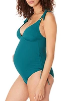 Cache Coeur Porto Vecchio Maternity One-Piece Swimsuit at Nordstrom,