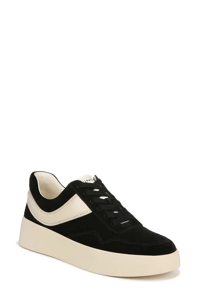 Vince Warren Court Sneaker in Black at Nordstrom, Size 10