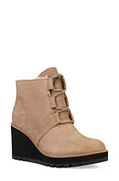 Eileen Fisher Alpine Genuine Shearling Wedge Bootie at Nordstrom,