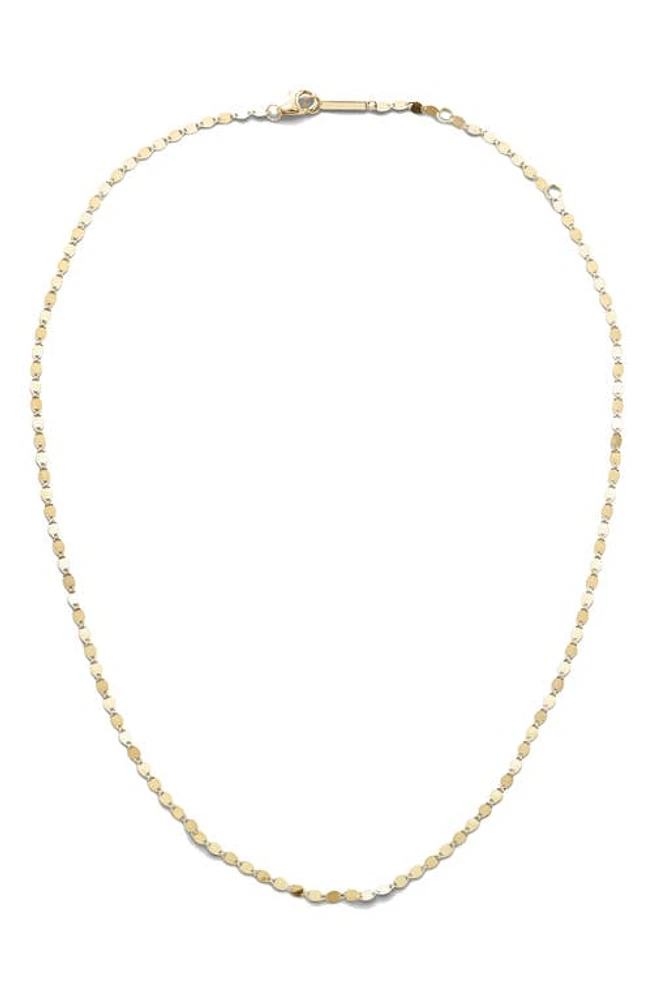 Lana Petite Nude Chain Choker in Yellow Gold at Nordstrom, Size 16 In