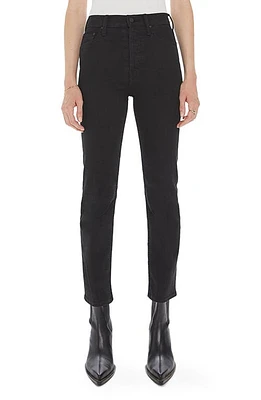 MOTHER The Tomcat High Waist Ankle Straight Leg Jeans Lasting Impression at Nordstrom,