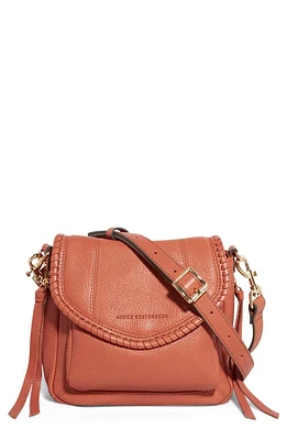 Aimee Kestenberg Mini All For Love Convertible Leather Crossbody Bag in Apricot at Nordstrom