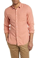 HIROSHI KATO The Ripper Cotton Double Gauze Button-Up Shirt in Dahlia at Nordstrom, Size X-Large