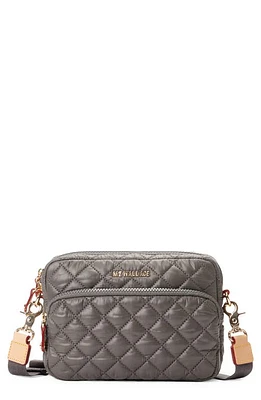 MZ Wallace Small Metro Quilted Nylon Camera Bag in Magnet at Nordstrom