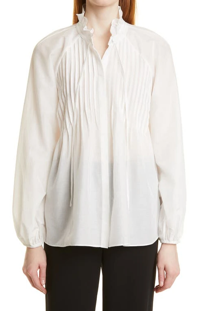 KOBI HALPERIN Kendall Cotton & Silk Blouse at Nordstrom,