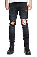 PURPLE BRAND x Blue Sky Inn Skinny Jeans Black at Nordstrom,