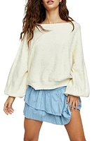 Free People Found My Friend Bouclé Pullover at Nordstrom,