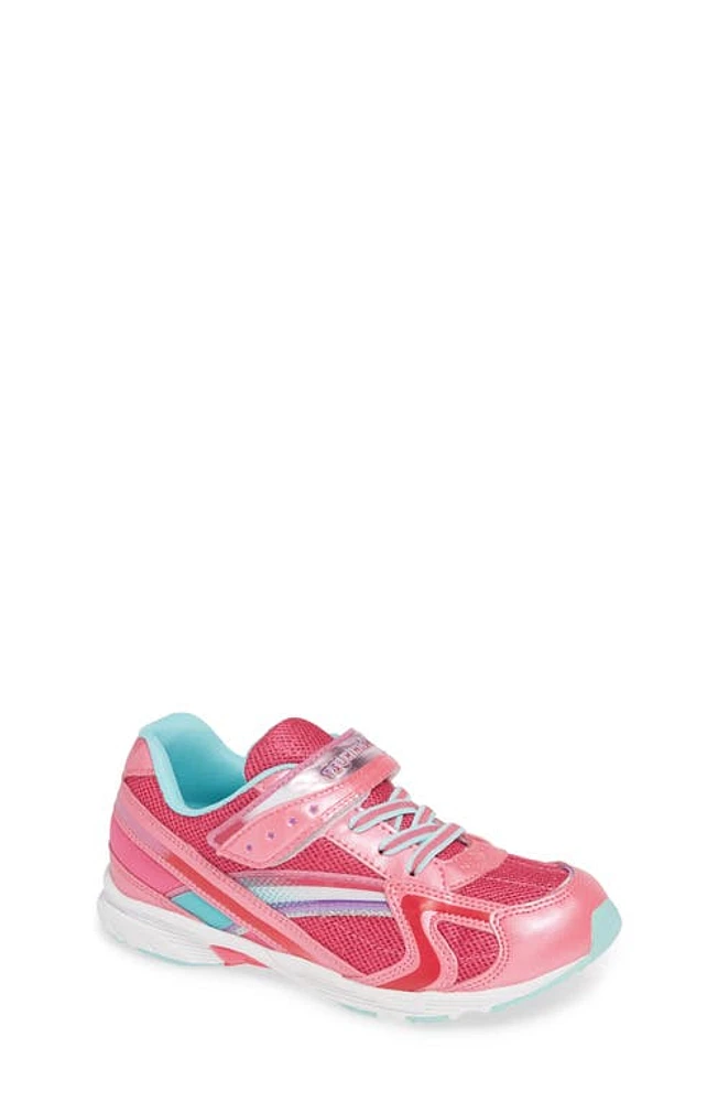 Tsukihoshi Glitz Washable Sneaker Hot Pink/Mint at Nordstrom