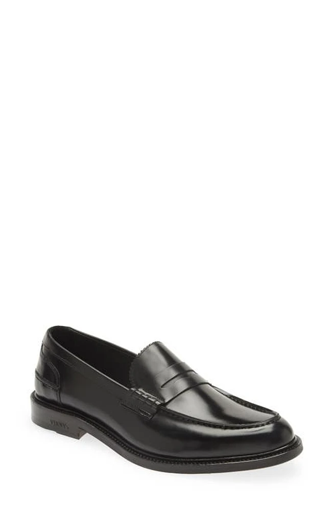 VINNY'S Townee Penny Loafer Black at Nordstrom,