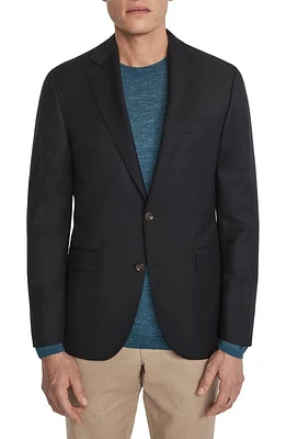 Jack Victor Esprit Solid Wool Blazer Navy at Nordstrom,