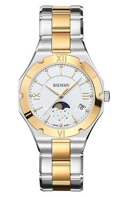 BALMAIN WATCHES Be Balmain Diamond Moon Phase Bracelet Watch