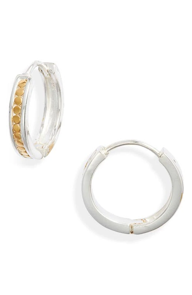 Anna Beck Small Classic Hoop Earrings in Two Tone at Nordstrom