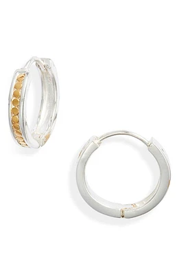 Anna Beck Small Classic Hoop Earrings in Two Tone at Nordstrom