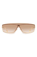 Isabel Marant 99mm Gradient Oversize Shield Sunglasses in Gold Yellow/Brown Gradient at Nordstrom