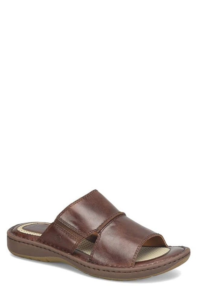 Børn Flores Slide Sandal Tan at Nordstrom,