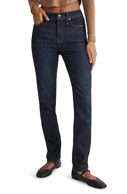 Madewell Mid Rise Stovepipe Jeans in Dalesford Wash at Nordstrom, Size 24